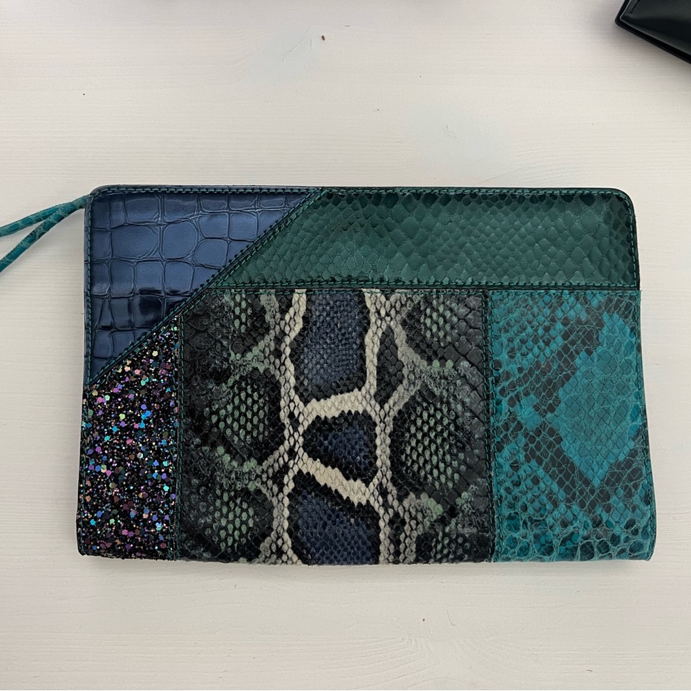 Stella McCartney Waverly Parchwork Clutch